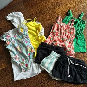 Toddle Girl Summer/Vacation Bundle, size 3T